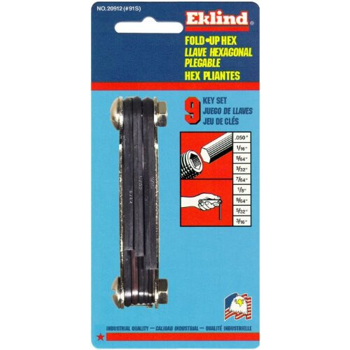 Eklind 20912 Κλασικό Σετ Εξάγωνων Κλειδιών 9 Τεμαχίων 2