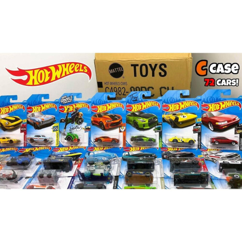 Hot Wheels Mattel Hot Wheels 72 Count Random Case Basic Die-Cast legetøjsbiler 1