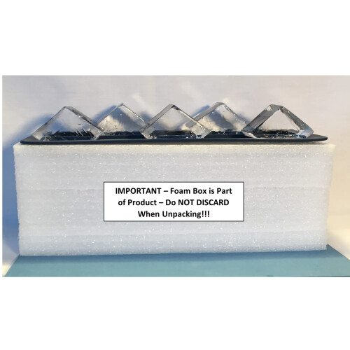 ClearlyFrozen Högkapacitets (10 x 2 tum) Isbitsform / Isbitar Maker 1