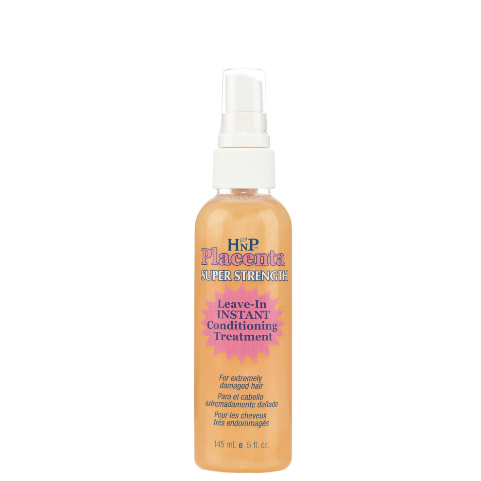 HNP Placenta Super Strength Leave-in Conditioning Hair Treatment Pump  5 Oz