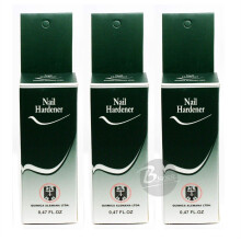 3 Bottles Quimica Alemana Nail Hardener Strengthener Polish Treatment 047 oz