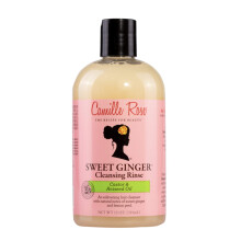 Camille Rose Sweet Ginger Rinse, Limpeza de Cabelo e Couro Cabeludo com Raiz de Gengibre e Óleo de Anis, 12 oz