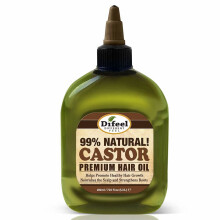 Difeel Premium 99% Naturalny olejek do włosów rycynowy 7,1 uncji (2 opakowania)