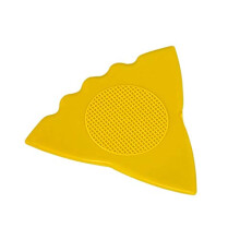 Herdim Nylon Pick, 3 in 1 Style, Thin Yellow, 12 Pack