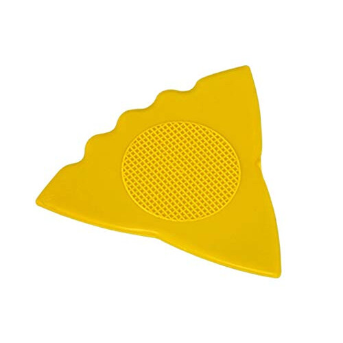 Herdim Nylon Pick, 3 in 1 Style, Thin Yellow, 12 Pack