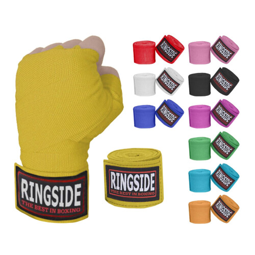 Ringside Μεξικάνικες Στυλ Χειρολαβές Πυγμαχίας (Ζευγάρι), Χρυσό, 180"