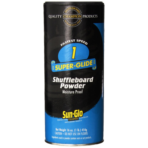 Sun-Glo Speed 1 (Super Glide Wax) Σκόνη Shuffleboard, 16 oz. Κάνιστρο