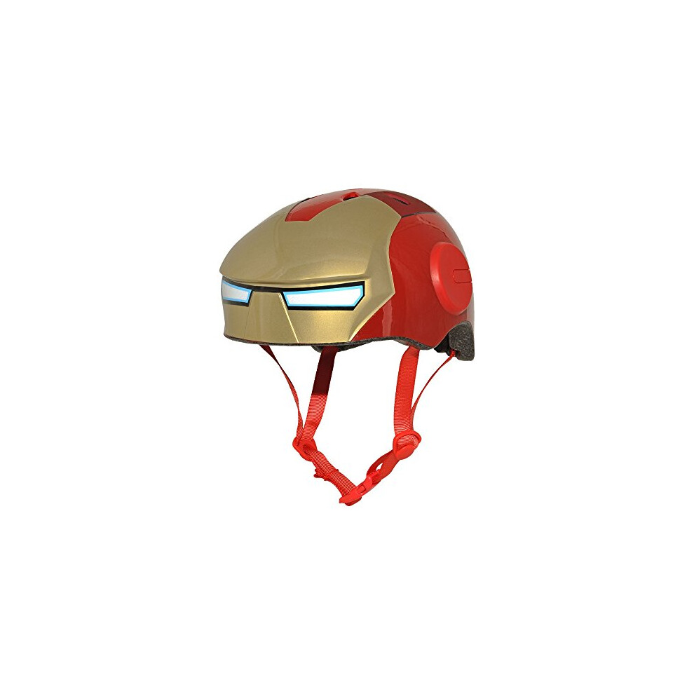BELL Marvel Iron Man Hero Helmet, Red , Child (5-8 yrs.)-image-OPC-PB5QY6N-NEW
