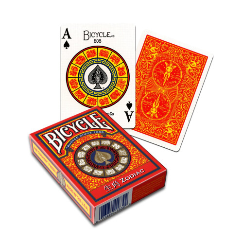 MMS Cards Bicycle Zodiac af USPCC Trick