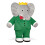 YOTTOY Classics Collection | Babar Classico Peluche Morbido - 33 cm 1