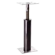 Macaco de Chão Ajustável Tiger Brand (Modelo JS-15), 15 Gauge, Macaco Telescópico para Suporte Temporário, Tamanho 1'-1' 3"