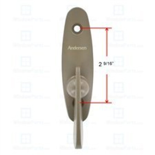 Andersen Tribeca Style - Gliding Door Thumb Latch - Stone Color 1