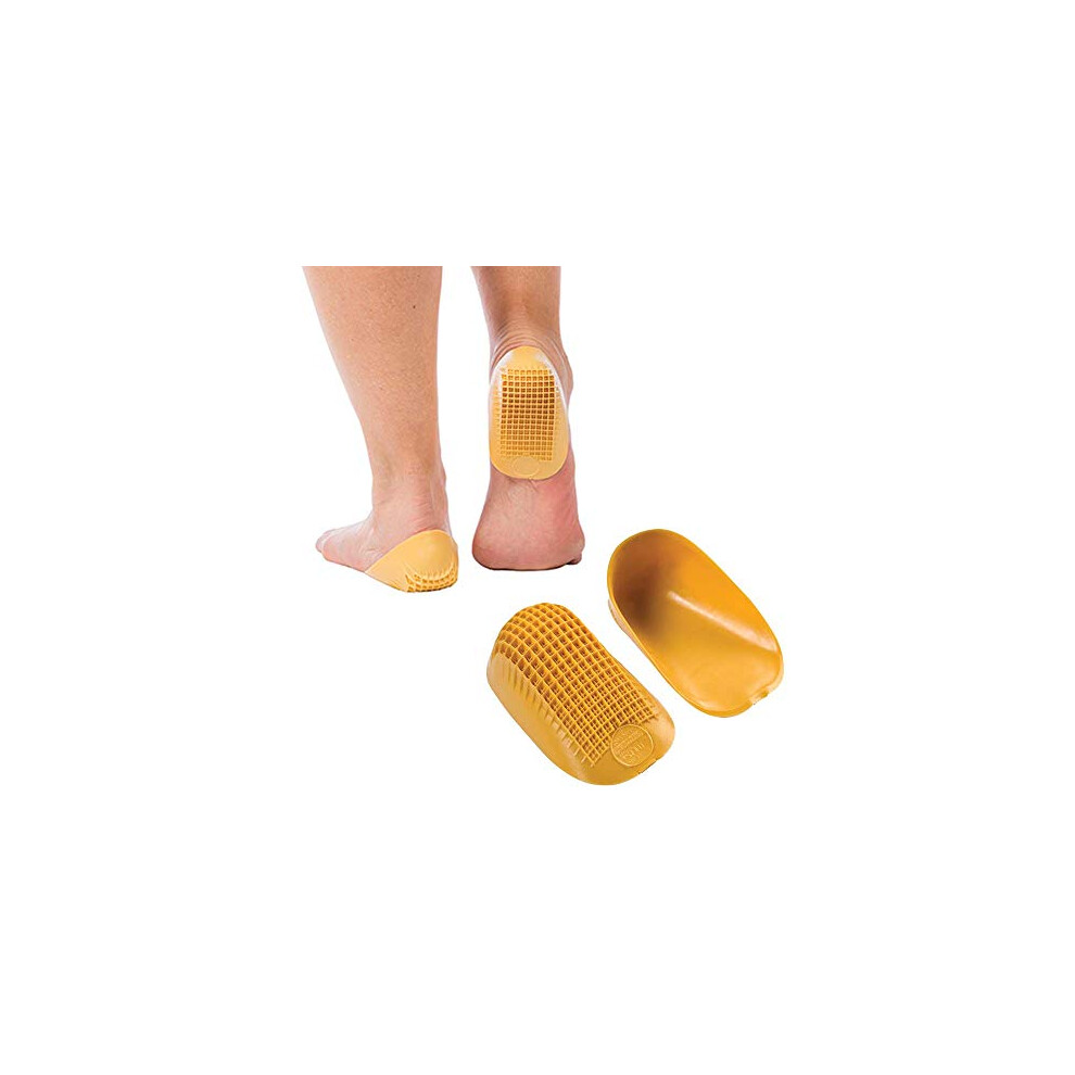 Tulis Classic Heel Cups, Cushion Insert For Shock Absorption And Plantar Fasciitis And Heel Pain Relief, Regular, 2 Pairs