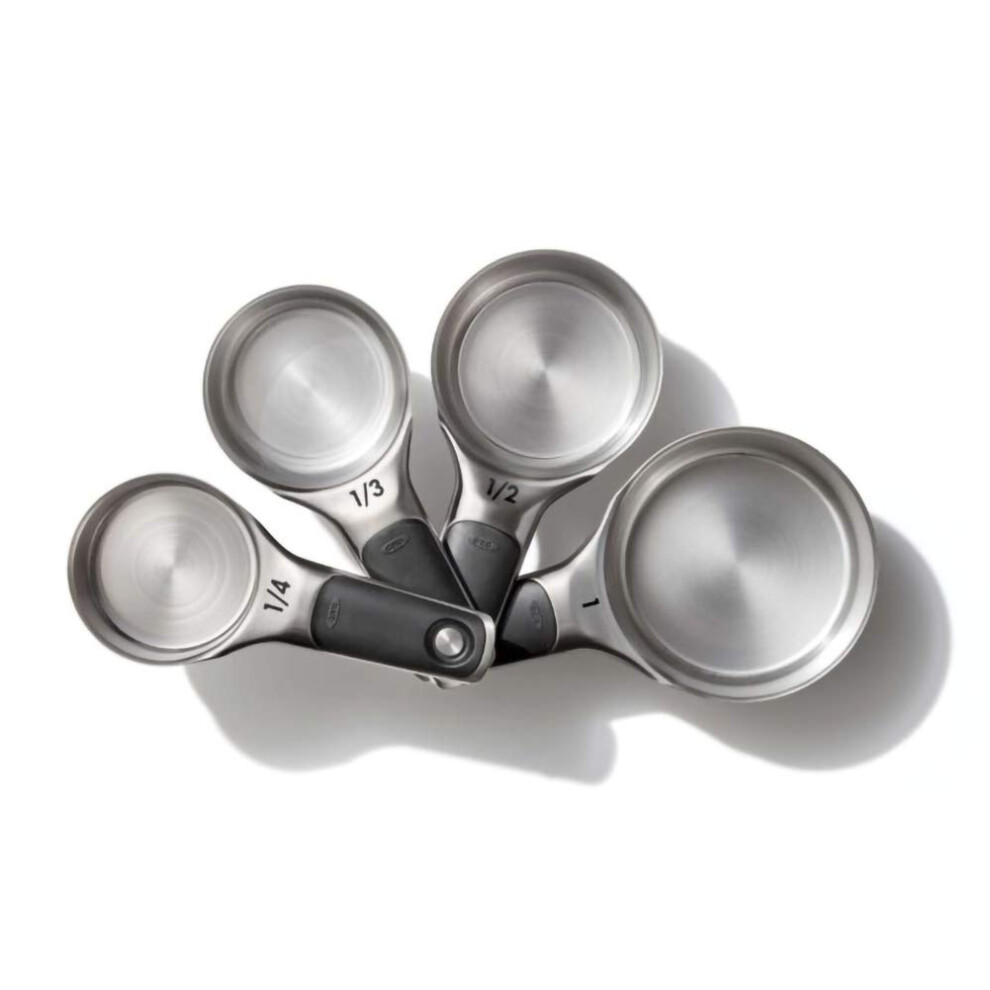 Oxo Good Grips Acciaio Inox Dosatore Con Magnetico Snaps Tazze Confezione Da 1 Stainless Steel-image