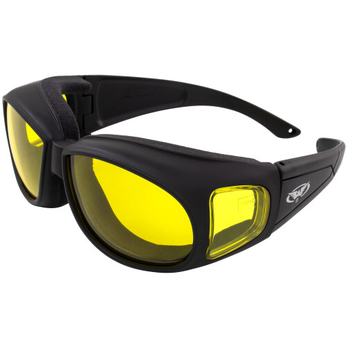 Γυαλιά Μοτοσικλέτας Global Vision Outfitter με Μαξιλαράκια Ασφαλείας