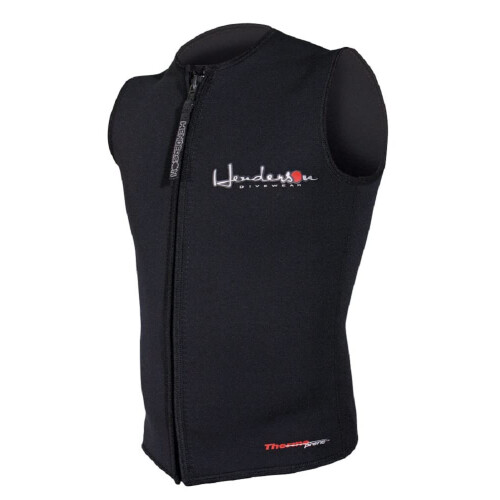 Henderson 3mm Thermoprene Ανδρικό Γιλέκο με Φερμουάρ, XL