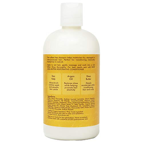 Shea Moisture SheaMoisture Σαμπουάν Ενυδάτωσης Για Ξηρά, Κατεστραμμένα Ή Μεταβατικά Μαλλιά 13oz 1