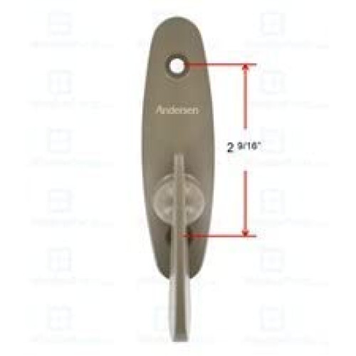 Andersen Tribeca Style - Gliding Door Thumb Latch - Stone Color 2