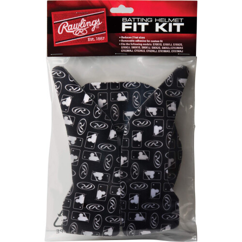 Rawlings CFXFK Coolflo Passform Kit för Slaghjälmar, Svart