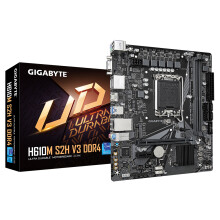 Moederbord - GIGABYTE - H610M S2H V3 DDR4 - Micro-ATX-formaat - Intel H610-chipset - DDR4