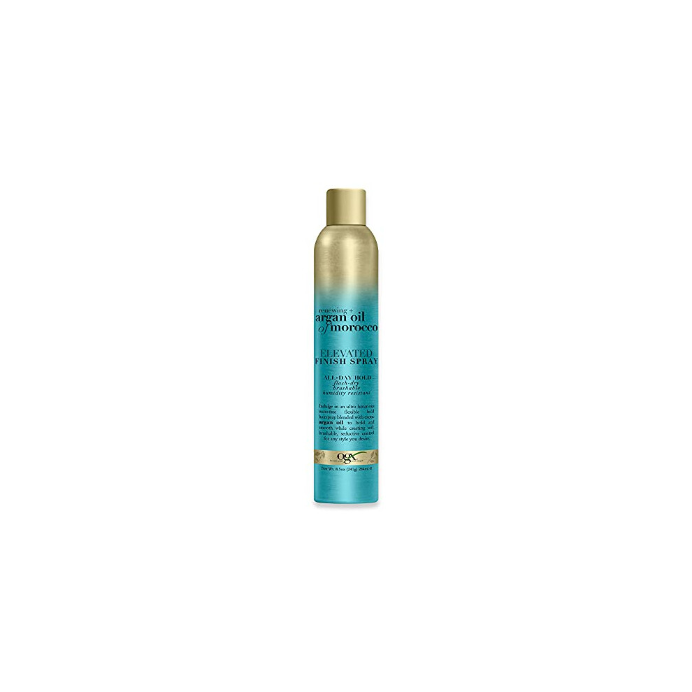 OGX Renewing + Argan Oil of Morocco Elevated Finish Spray  8.5 Ounce