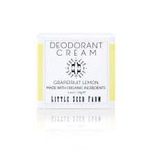 Little Seed Farm All Natural Deodorant cream, Aluminum Free Deodorant for Women or Men, 24 Ounce - grapefruit Lemon