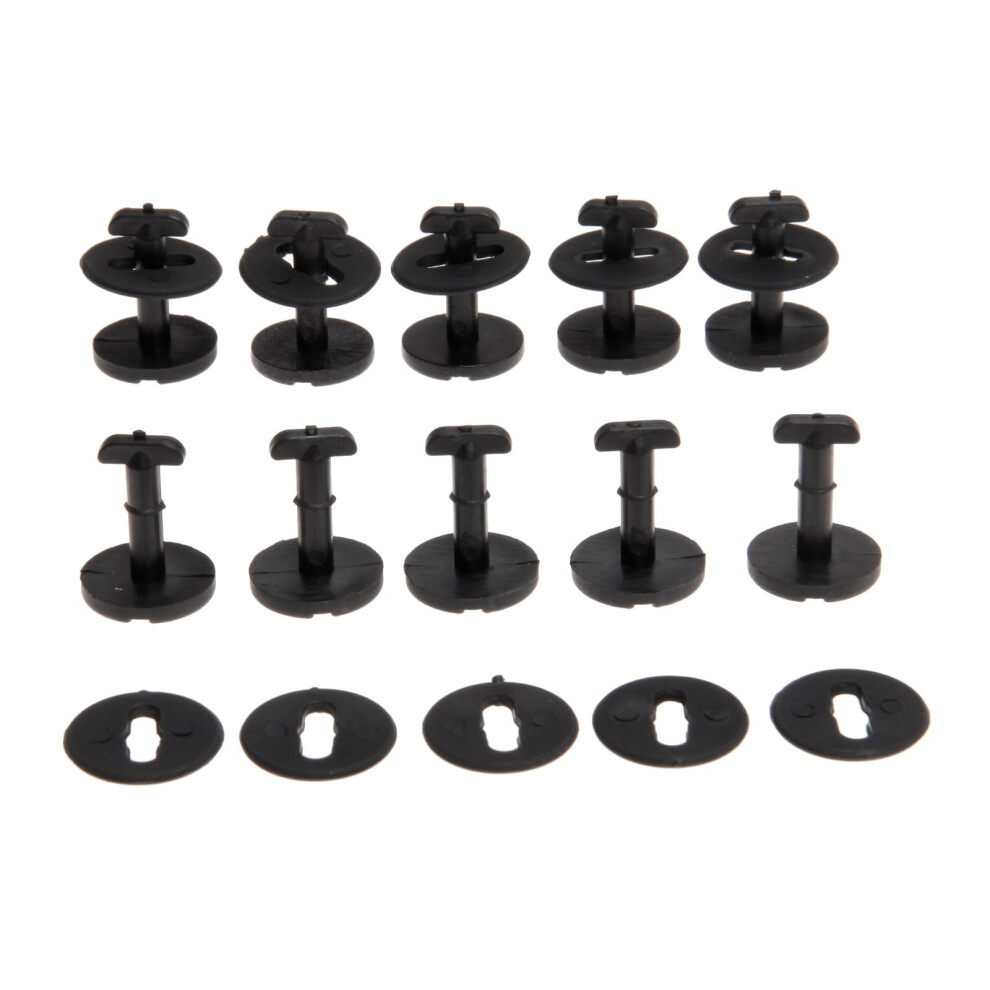Mtsooning 10PCS Car Floor Mat Lock Clips Anti-Slip Fixing Retainers Black Carpet Clamps Buckles Replacement for BMW 3 5 7 E36 E46 E38 E39
