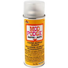 Mod Podge 1469 Matte, Klar Akryl Aerosolforsegler, 355 ml - Hurtigtørkende, Ikke gulnende matte finish for maling, treverk og decoupage