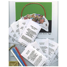 Super Color Kit ukrainalaisten psiismunien koristeluun (Delrin Kistky) - 12 vri psiislahjat taide- ja askartelutarvikkeet Pysanky koristeet H