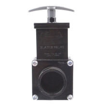 Valterra afvoerklep - 1,5 Inch Zilver/Zwart