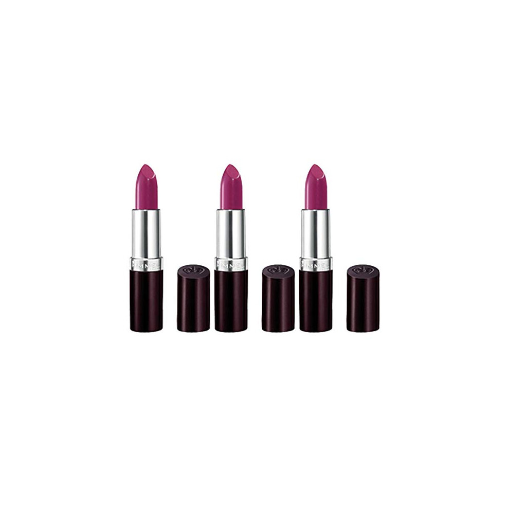 (3 Pack) RIMMEL LONDON Lasting Finish Intense Wear Lipstick - Amethyst Shimmer