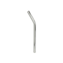 Ocelov sedlovka na bicykel s opierkou na zadn sedlo bez podpery, ocel 22,2 mm, chr m.