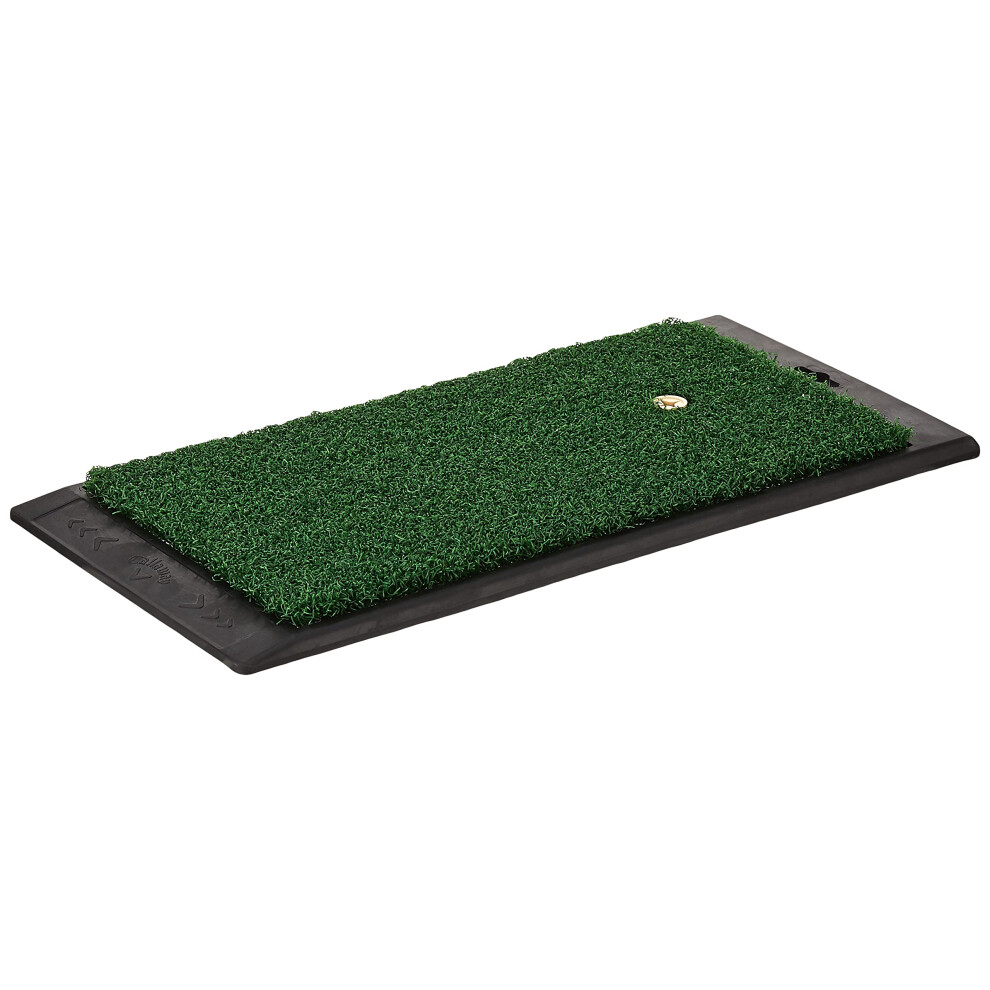 Callaway FT Launch Zone Golf Hitting Mat with Rubber Backing Golf Putting Mat
