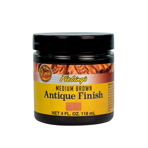 Fiebing's Μέτριο Καφέ Αντίκ Φινίρισμα Πάστα, 4oz