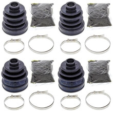 Complete Rear Inner & Outer CV Boot Repair Kit for Yamaha 700 RHINO FI 2008-2013 All Balls