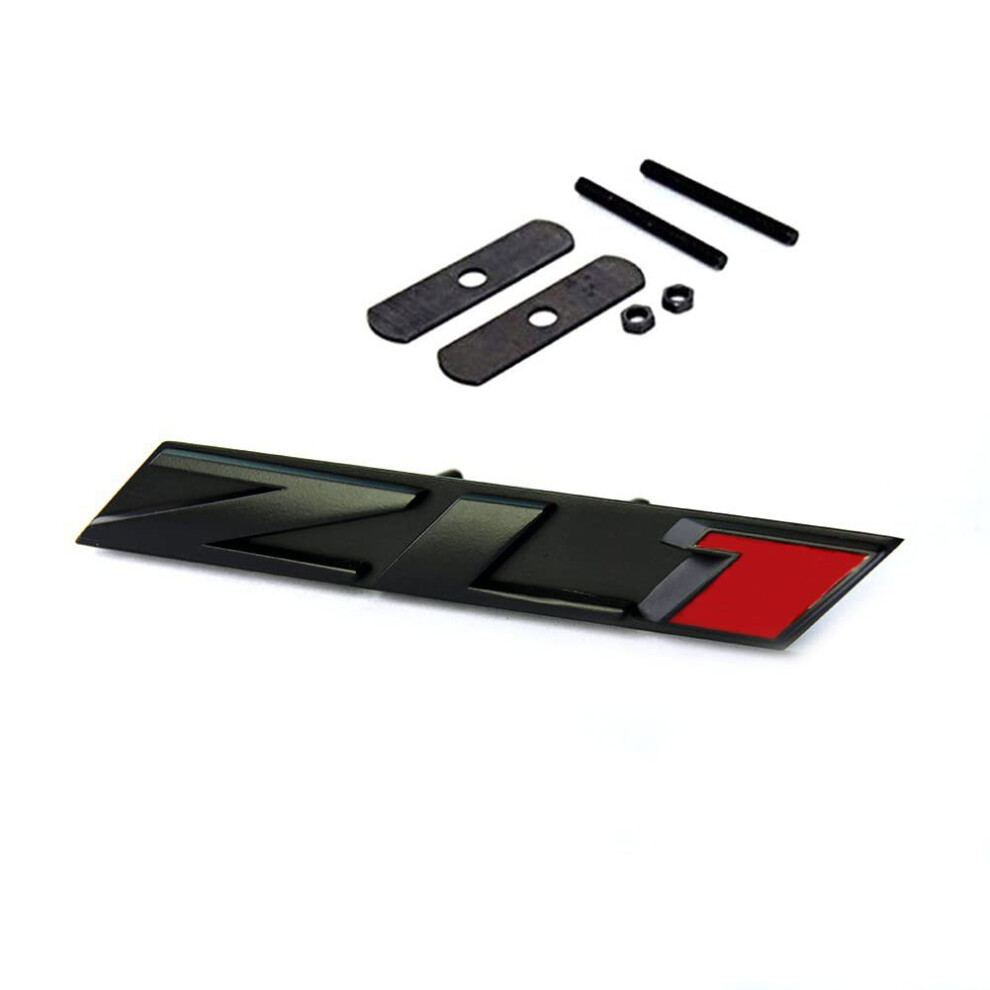 1X Grille Zl1 Emblem Badge Letter Zl1 Grill Replacement For Camaro Ss 602130896944