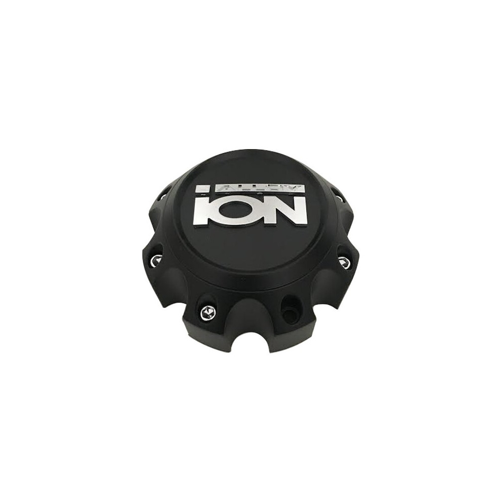 Ion Alloy Wheels C10134mb06 C-565-13 Matte Wheel Center Cap Black 791512685778