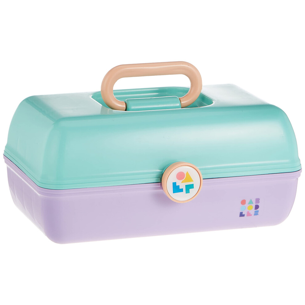 Caboodles On-The- Go Girl Seafoam Over Lavender 1 Count (Pack of 1)