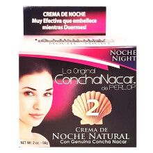 Concha Nacar De Perlop Night Repair Cream 2 Ounce