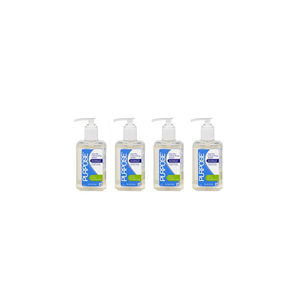 With A Purpose Purpose Gentle Cleansing Wash, 6 Fl Oz (Pack Of 4)