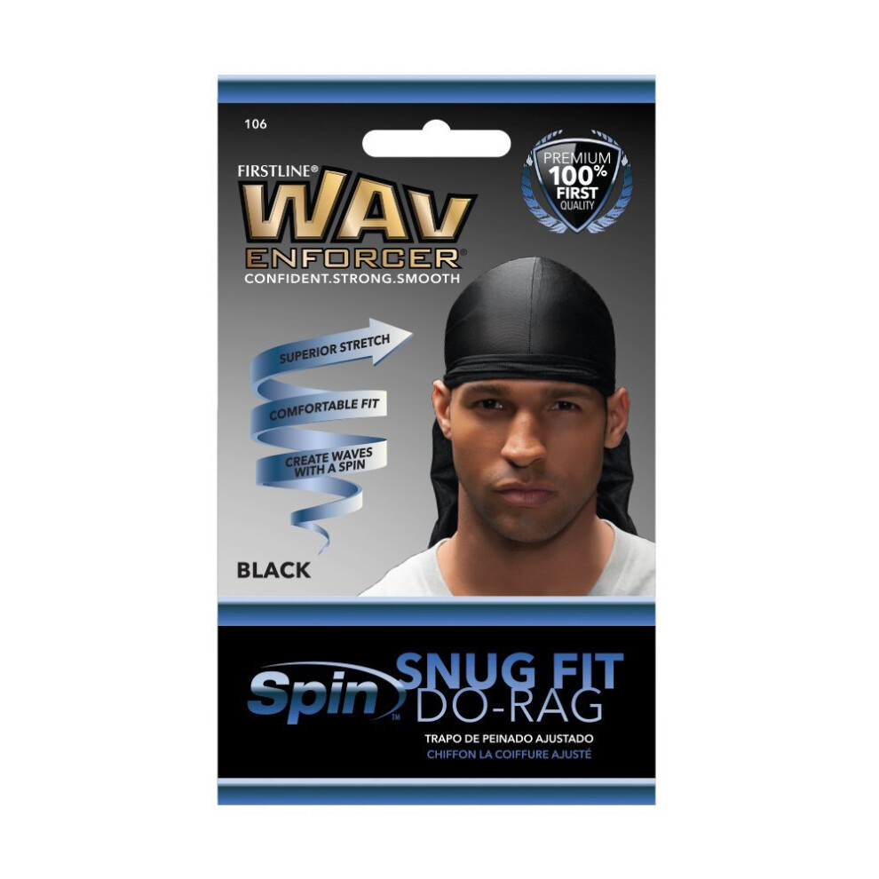 Wav Enforcer Unisex Not,Specified Wavenforcer 106 Snug Fit Do-Rag