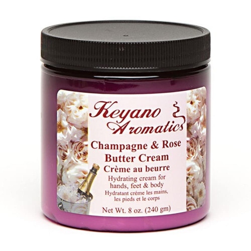 Keyano Aromatics Κρέμα Βουτύρου Σαμπάνιας & Ρόζης 8 oz