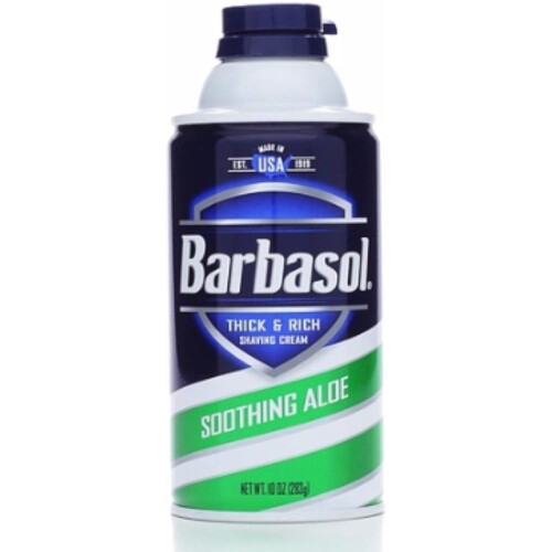 Barbasol Aloe Acalmante Afeitado, 10 Onzas