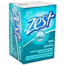 Zest 2-Bar Προσωπικού Μεγέθους Aqua - 3.2oz/24pack