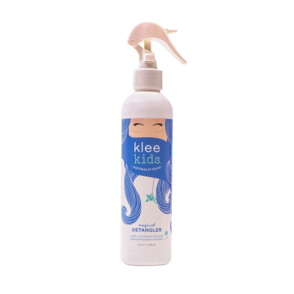 Klee Kids Magical Detangler With Coconut Oil And Marshmallow Extract, 8 Ounce Luna Star Naturals