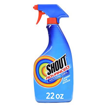 Gel Quitamanchas Avanzado Shout para Ropa, Elimina manchas difíciles - Spray de 22oz