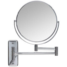 Jerdon JP7808C 8-inch wand make-up spiegel met 8x vergroting, chroom afwerking