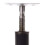 Tel-O-Post justerbar golv Jack Post- storlek Range 1'7 """"- 3 '(15GA) 2