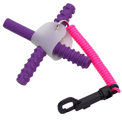 Springz Chewy Holder Aqua com cinta natural 2