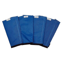 SHOOFLY Hästleggings, Patenterade Löst Passande Flugbottar, Andningsbar Plastnät (Blå/Mellan)